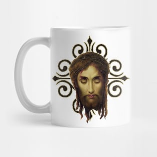 Holy sad face of our savior Christ Jesus Mug